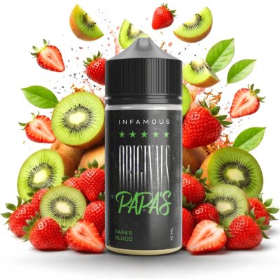Infamous Originals Shake & Vape Papa Smurf's Blood 10 ml – Sleviste.cz