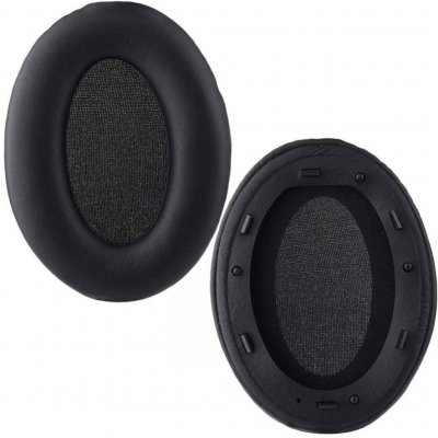 eses náušníky pro sluchátka Sony WH-1000XM3 Černé kožené – Sleviste.cz