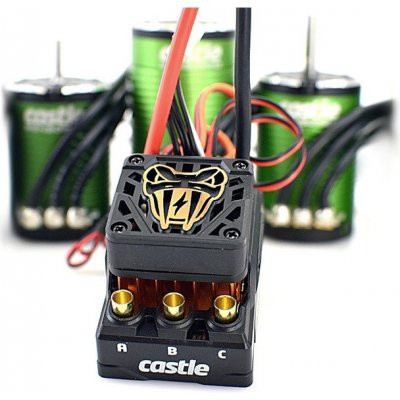 Castle motor 1410 3800 ot/V 5 mm senzored reg. Copperhead