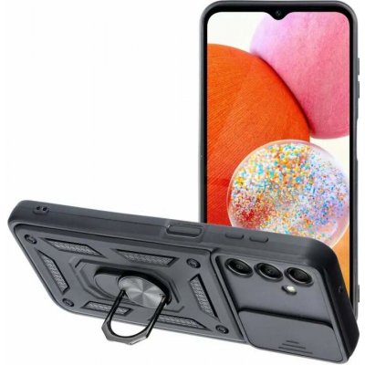 Odolné Armor CamShield Samsung Galaxy A55 5G s krytkou fotoaprátů a stojánkem černé – Zboží Mobilmania