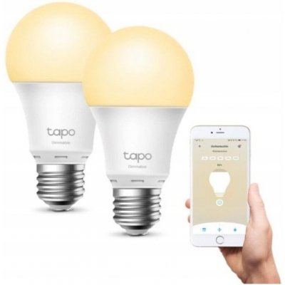 TP-LINK LED žárovka Tapo L510E, E27, 220-240V, 8.7W, 806lm, 2700k, teplá, 15000h, stmívat Tapo L510E – Hledejceny.cz
