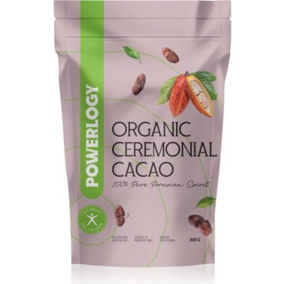 Powerlogy Ceremonial Cacao BIO kakao v BIO kvalitě 300 g – Zbozi.Blesk.cz