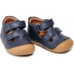 Lurchi Barefoot sandály Flotty Nappa Navy – Zboží Dáma