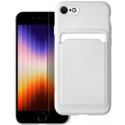 Pouzdro Forcell CARD case Apple iPhone 7 / 8 / SE 20/22 bílé – Zboží Mobilmania