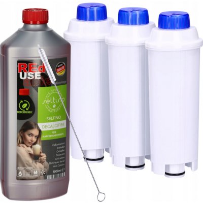 Delonghi Seltino Ovale 3 ks + Odvápňovač 1000 ml – Zboží Dáma