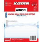 KOMA sáčky ROWENTA RO6441 EXTREME 4ks + mikrofiltr – Sleviste.cz
