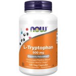 NOW Foods NOW L-Tryptophan 500 mg 120 rostlinných kapslí – Hledejceny.cz