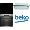 Set domácích spotřebičů Set Beko BBIM12301X + HIC64401 + CTB6407X