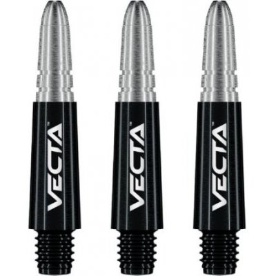 Winmau Vecta - short - black silver – Zboží Dáma