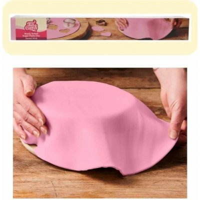 FunCakes Rolovaná Potahovací hmota růžová 430 g – Zboží Dáma