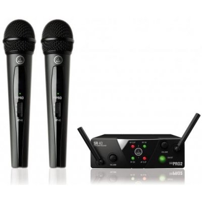 AKG WMS 40 MINI2 VOCAL SET DUAL US45A/C od 4 449 Kč - Heureka.cz