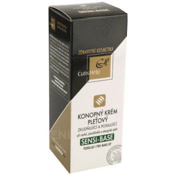 CutisHelp Sensi-Base konopný pleťový krém 50 ml