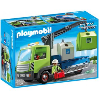 Playmobil 6109 Vůz s kontejnery na sklo