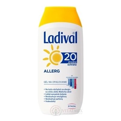 Ladival Allerg gel na opalování SPF20 200 ml