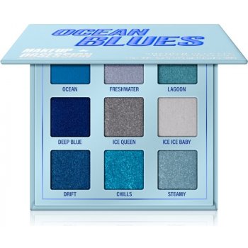 Makeup Obsession Paletka očních stínů Ocean Blues Shadow Palette 11,7 g