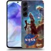 Pouzdro a kryt na mobilní telefon Samsung Picasee silikonové Samsung Galaxy A55 5G Eagle Nebula černé