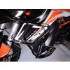 Rám, sloupek a práh Padací rámy RD Moto CF130KD KTM 790 Adventure / R '19-20' / 890 Adventure '2021' - vrchní + spodní - černé