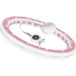 Rebel RBA-3067 Masážní obruč Hula Hoop se závažím LCD 44 cm růžová – Hledejceny.cz