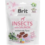 Brit Care Dog Crunchy Cracker Insects with Salmon enriched with Thyme 200 g – Zbozi.Blesk.cz
