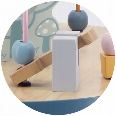 Viga Toys dřevěný manipulační stolek hračky – Sleviste.cz