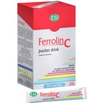 Esi Ferrolin C Drink Železo nápoj 24 x 20 ml – Hledejceny.cz