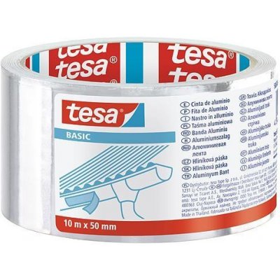 tesa BASIC hliníková lepící páska 50 mm x 10 m – Zbozi.Blesk.cz