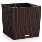 Lechuza Cube Cottage Květináč Mokka 40 cm – Hledejceny.cz