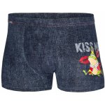 Cornette Valentýnské boxerky 01056 Kiss Me jeans – Zboží Mobilmania
