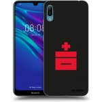 Picasee silikonový průhledný obal pro Huawei Y6 2019 - Le Plastenciaga – Sleviste.cz