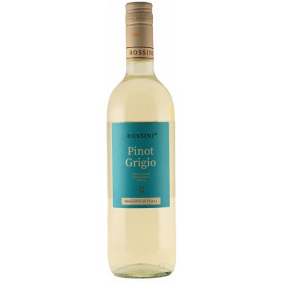 Rossini Pinot Grigio 12% 0,75 l (holá láhev) – Zboží Dáma