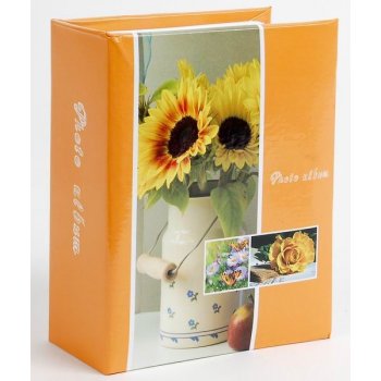 Fandy Fotoalbum 9x13/100foto MM-35100 Flower Twinkle oranžový