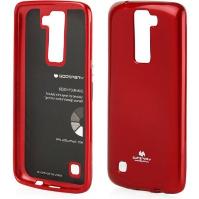 Pouzdro Jelly Case Mercury - LG K8 2017 červené – Zboží Mobilmania