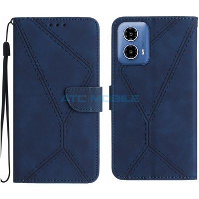 Shield4U Motorola Moto G85 5G XT2427-3 Stitching Embossed otevírací modré – Zbozi.Blesk.cz