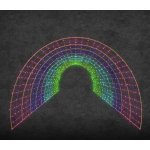 Twinkly 3D LED světelný tunel RGB 340 × 220 × 200 cm – Hledejceny.cz