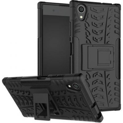 Pouzdro Kickstand odolné hybridní Sony Xperia XA1 Plus - černé