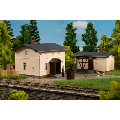 Auhagen Rezidence železniční stráže s přilehlým domkem TT 13347 – Hledejceny.cz