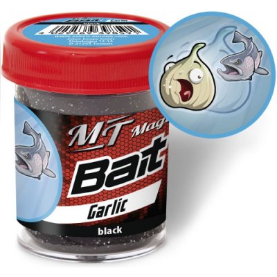 Magic Trout Pstruhové těsto Magic Trout Bait 50g Černá Česnek – Zbozi.Blesk.cz