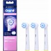 Náhradní hlavice pro elektrický zubní kartáček Oral-B Sensitive Clean 3 ks