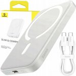 Baseus Magnetic Mini 6000mAh bílý – Zbozi.Blesk.cz