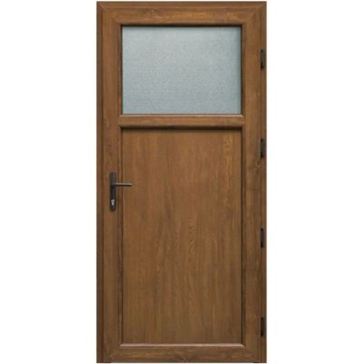 CanDo DRAVA zlatý dub pravé 98 x 208 cm – Zboží Mobilmania