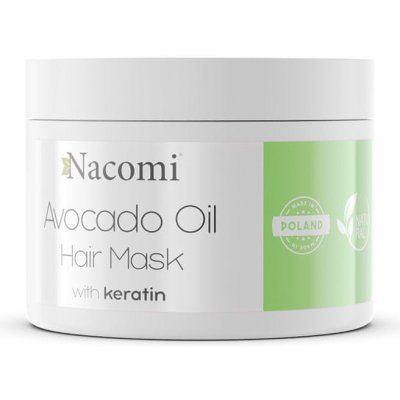 Nacomi avocado oil hair mask maska s avokádovým olejem 200 ml