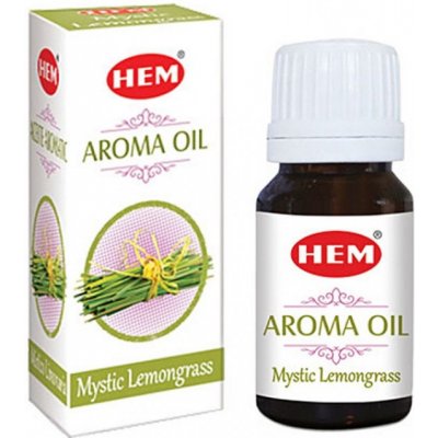 Hem Mystic Lemongrass vonný olej 10 ml – Hledejceny.cz