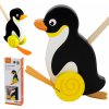Dřevěná hračka Viga jezdící tučňák