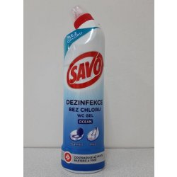 Savo WC tekutý čistič Oceán 750 ml