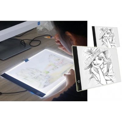 Svítící LED deska na obkreslování – Sleviste.cz