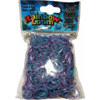 Loom Bands - Gumičky na náramky - fialovo modrá