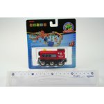 Maxim 50502 Lokomotiva parní červená dlouhá – Zboží Dáma