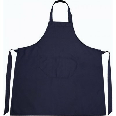 Printwear Bavlněná pracovní zástěra s nastavitelným výstřihem modrá námořní NT5220 – Hledejceny.cz