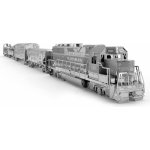 Metal Earth 3D puzzle Nákladní lokomotiva se 4 vagony (deluxe set) 95 ks – Zboží Mobilmania