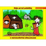 Teddies deskové O Neposlušných Kůzlátkách 26 x 17 cm Moje první pohádky 24 dílků – Hledejceny.cz